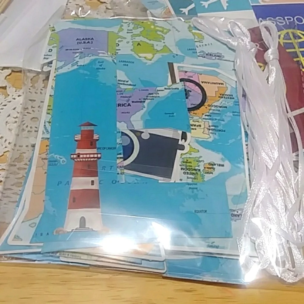 Travel, adventure, Going Away party set